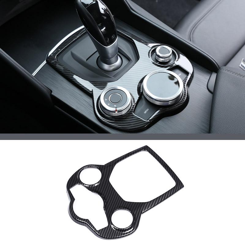 ABS Carbon Fiber For Alfa Romeo Stelvio 2017- Car Interior Trim Sticker Accessories Car Modification Car Styling