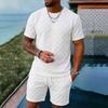 Men's Short Sleeved Set Versatile Casual Sports Two-piece Set