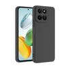 Suitable for Honor 600Pro Overseas Version, Black Matte Mobile Phone Case, Sweat-proof and Fingerprint-proof Honor 300 Leather Case