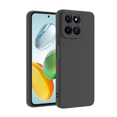 Suitable for Honor 600Pro Overseas Version, Black Matte Mobile Phone Case, Sweat-proof and Fingerprint-proof Honor 300 Leather Case