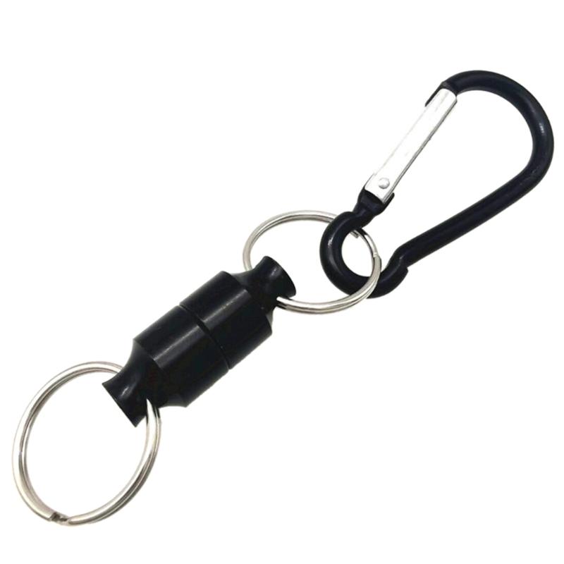 Fishing Tools Hook Magnet Buckle Fly Fishing Magnetic Net Release Hanging Holder Lanyard Clip Carabiners Magnet Buckle