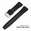 20mm Universal Resin Strap for Casio Stainless Steel Buckle Sport Waterproof Men TPU Replace Band Bracelet Watch Accessories