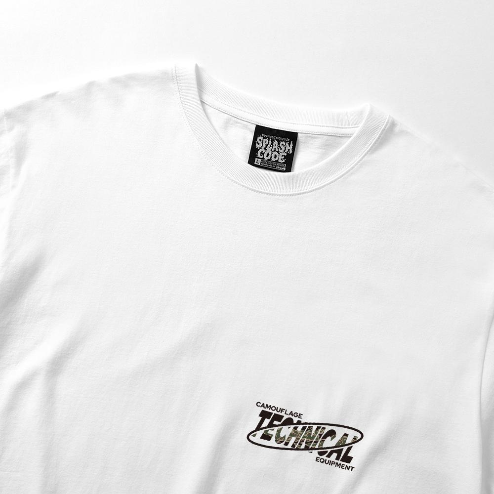 Seupeullaesikodeu Long Sleeve White - Tiger Stripe