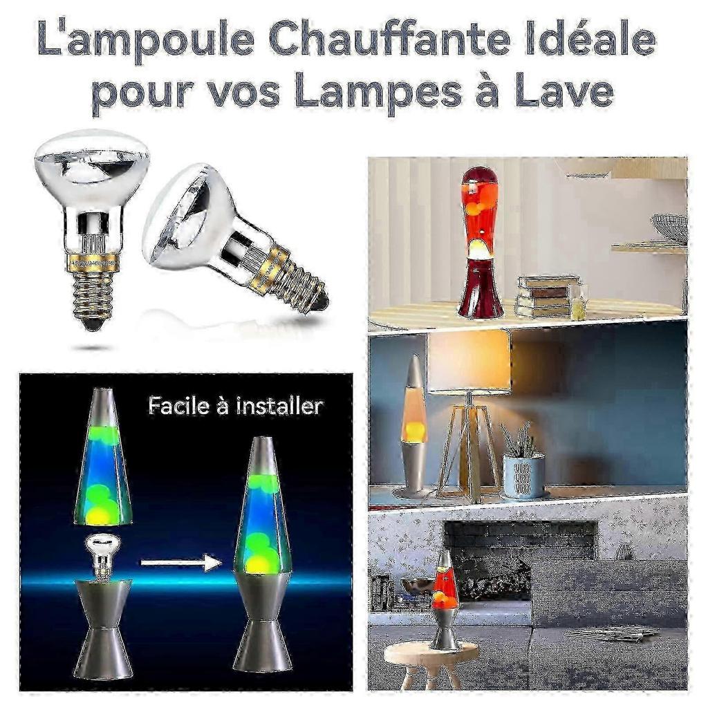 2025 Lava Lamp 25w E14 R39 Warm White Reflector Light Bulb Ses Small Edison Screw Incandescent Spotlight Bulb (pack Of 4) Walkbee Hwy