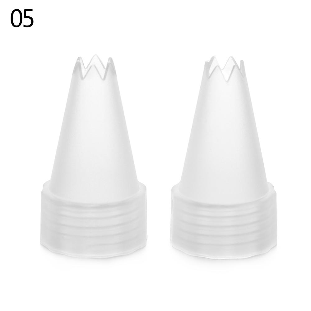 10 Peças Bico de Confeitar de Plástico Para Fazer DIY Acessórios Para Capa de Celular DIY Cola de Chantilly Gel de Chantilly Simulado Ferramentas de Confeitaria