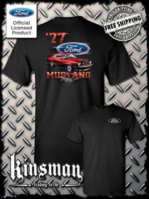 Camiseta de 2 caras 77 Mustang Ford - Producto oficial con licencia
