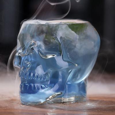 Halloween Haushalt Totenkopf Glas Teetasse Transparent Kaffee Saft Becher Trinken Bar Club Whisky Wein Bier Tasse