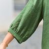 Elegant Chinese Style Embroidered Pullover Blouse
