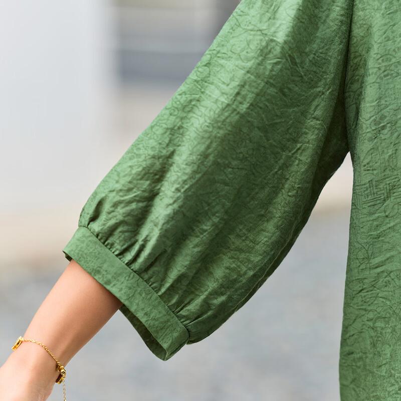 Elegant Chinese Style Embroidered Pullover Blouse