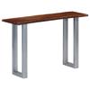 Day and Night - Day and Night Console Table Solid Acacia Wood and Iron 115x35x76 Cm