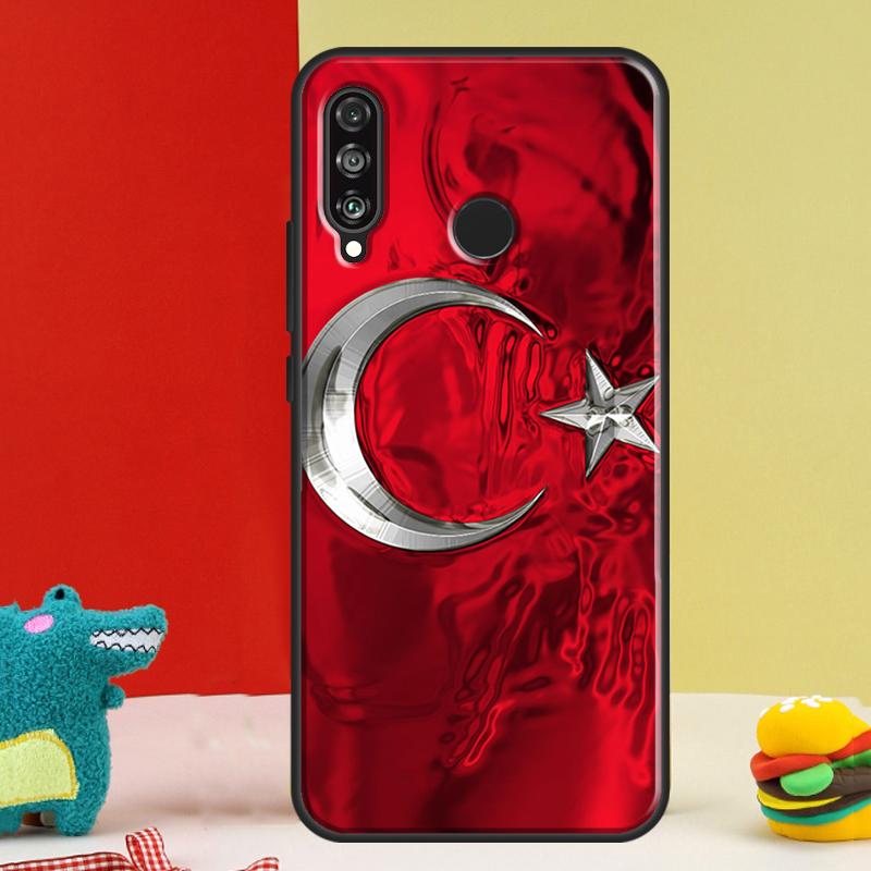 Turkei Turkey Ataturk Flag For Huawei Nova 5T 9 10 SE 12i 12s 11i Y91 Y90 Y60 Y70 Y72 Y61 P60 P30 Pro P20 P40 Lite Case