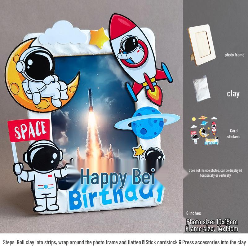 

Набір для створення мозаїчної фоторамки своїми руками для дітей - 5 до 8 дюймів