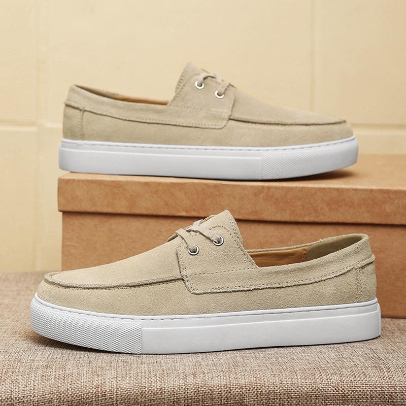 Fashion Fashion Comfort Genuine Leather Mens Casual Shoes Luxury Brand Urban Business Versatile Commuting Shoes High-quality Man Loafers