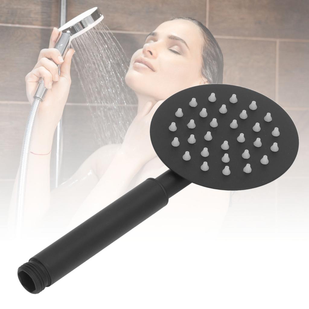 Ręczna Słuchawka Prysznicowa Zapobiegająca Zatykaniu Dyszy Stal Nierdzewna 304 Wysokociśnieniowa Wymienna Słuchawka Prysznicowa do Akcesoriów Łazienkowych