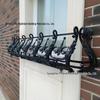 Barandilla de Balcón y Reja de Ventana de Hierro Forjado Estilo Europeo para Protección de Balcones al Aire Libre, Cerramiento de Patio y Barandilla de Jardín.