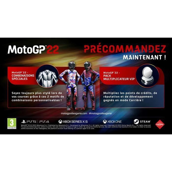 MotoGP 22 Day One Edition Jeu PS5