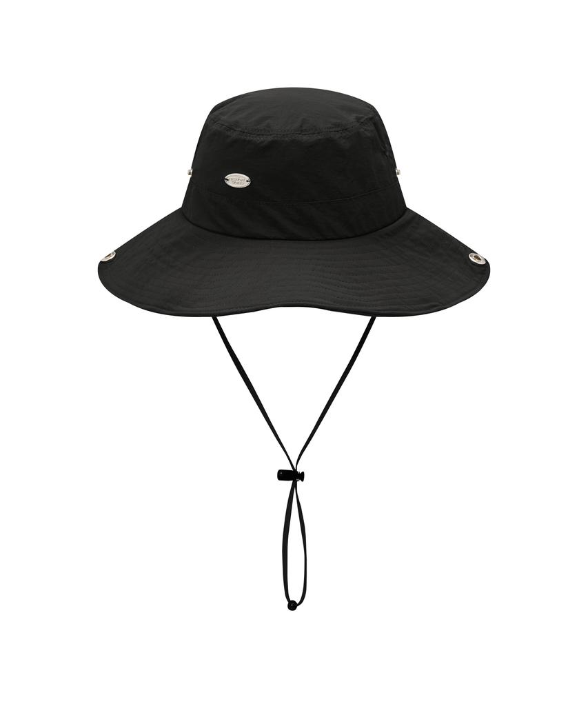Nyuyogwogseu Safari Bucket Hat_ Black