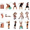 Hamstring Curl Strap Set Portable Adjustable Doorway Sit Up Exercise Training Assistant Abdominal