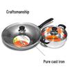 SUPOR Cast Iron Wok & Stainless Steel Soup Pot Cookware Set