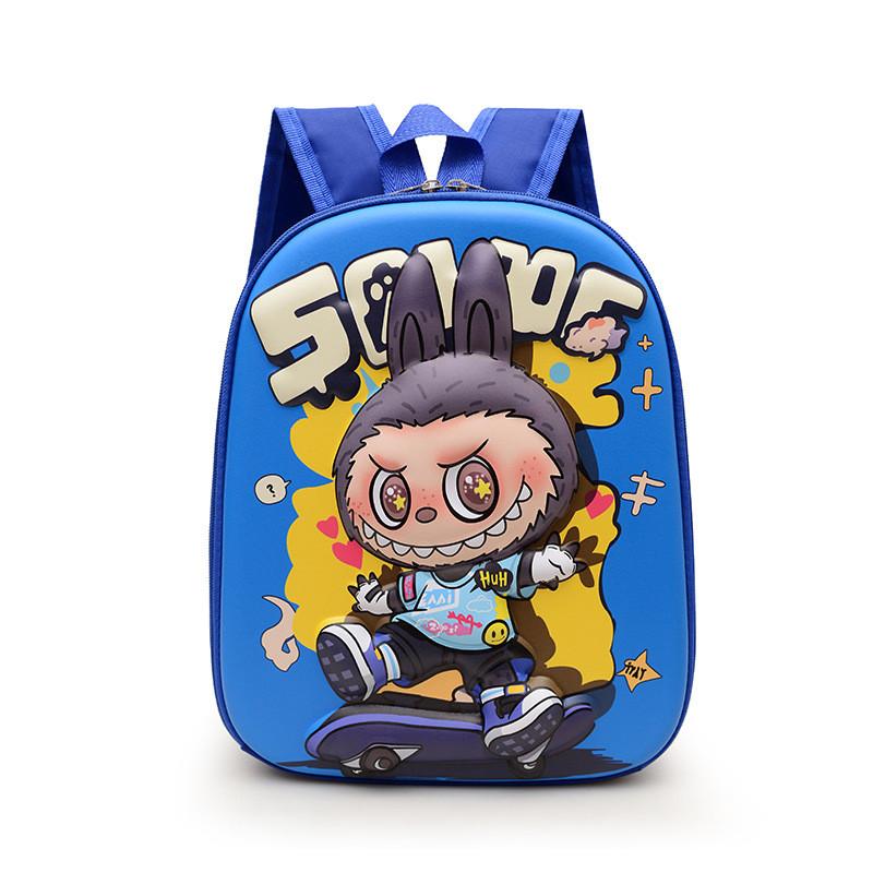 Adorable 3d Hard Shell Backpack For Kids Featuring Cartoon Characters Lightweight And Fun Design