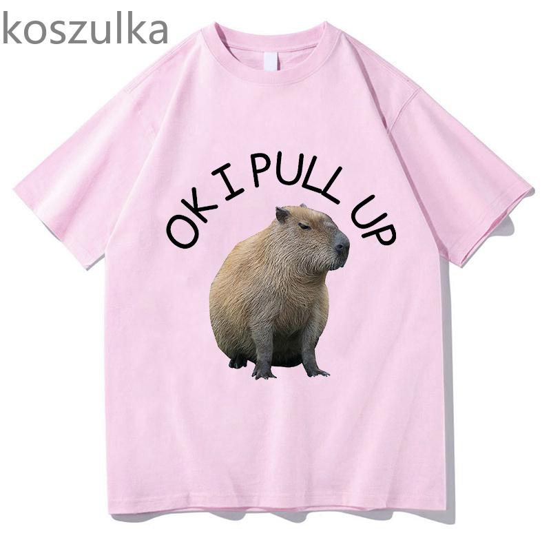 Unisex Capybara t shirt summer Unisex t-shirt Capybara Shirts Capybara Love T Shirt Cotton Brand T-shirt Unisex O-neck Teeshirt Drop Shipping