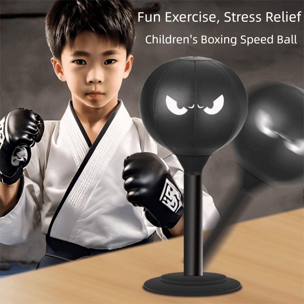 Inflatable Boxing Training Bag With Suction Cup Desk Boxing Punch Ball  Boxing Equipment
