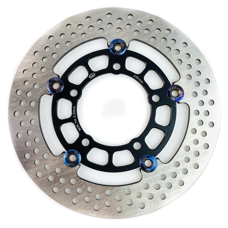 CNC 245mm*58mm 5 Löcher Schwimmende Scheibe Motorrad Bremsscheibe Für Honda Yamaha Roller Aerox Nitro Cygnus-X BWS Zuma RSZ FORCE