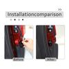 Black Tailgate Latch Door Lock Buckle Stopper Cover For Toyota FJ Cruiser 07-21