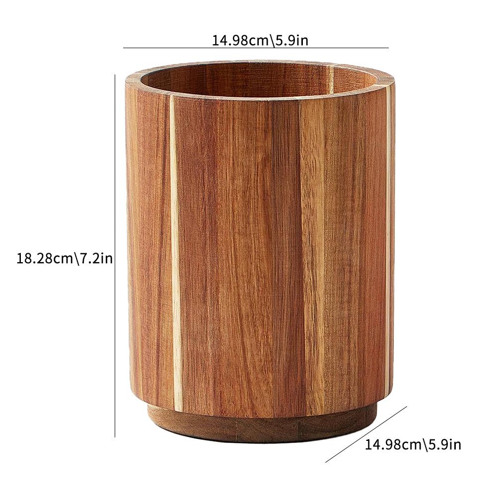 Высококачественный держатель для кухонной утвари, подставка для палочек, деревянные аксессуары для хранения палочек, держатели для столовых приборов, кухонные полки-держатели