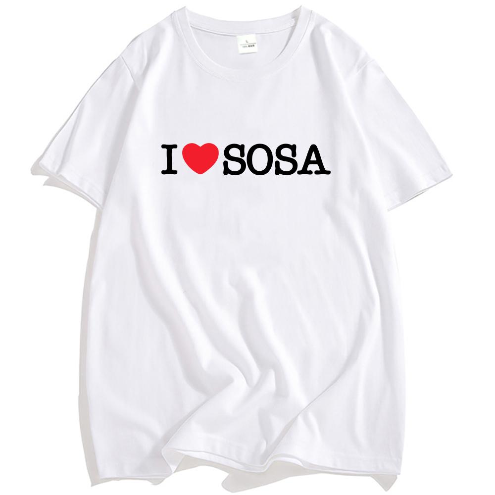 

Я Люблю Sosa Chief Keef Рэпер Футболка Хлопок Короткий Рукав Свободный Мужские Футболки Унисекс Уличный Стиль Дизайн Графическая Печать Футболки Топ XS