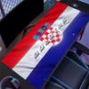 Croatia National Football Team Mouse Pad, Large Gaming Desk Mat, Non-slip XXL Mousepad for Laptop & Tablet, Mini PC Playmat with Stitched Edges