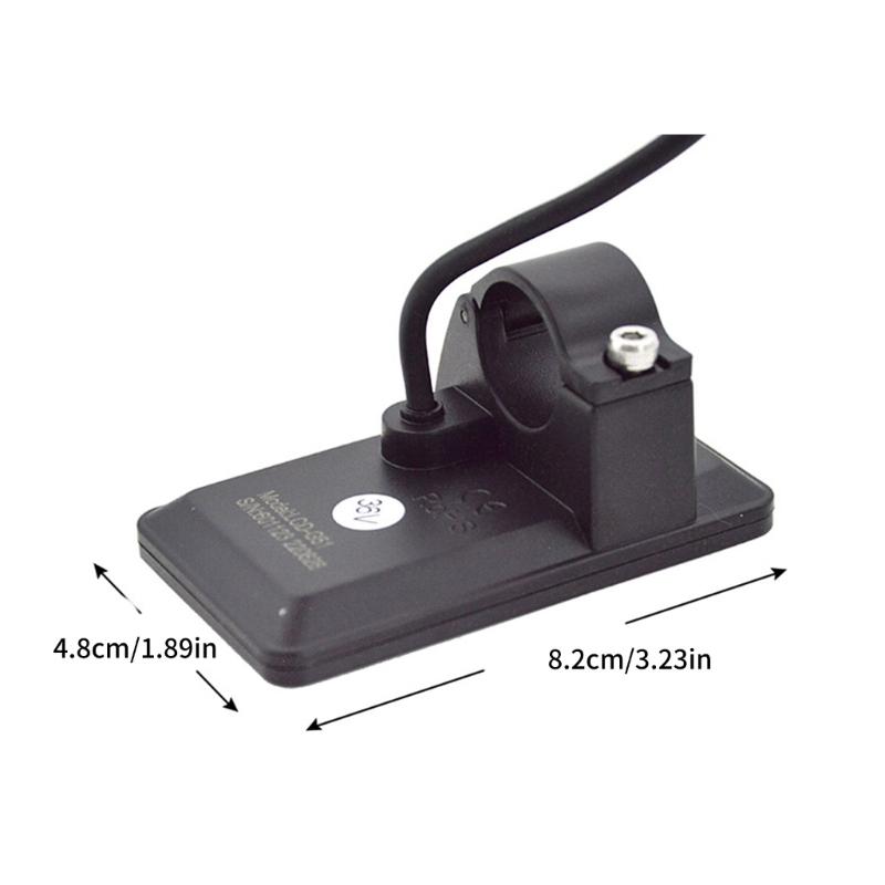 Electric Scooter Speedometer Odometers Color Display for 22.2mm Handlebar 24-48V LCD Display Control Panel 6Pin Plug