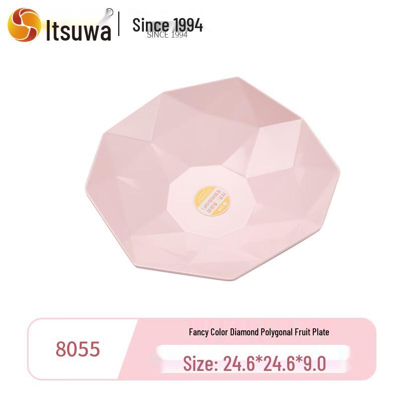 Wuhe Food-Grade Melamine Round Snack and Fruit Plate