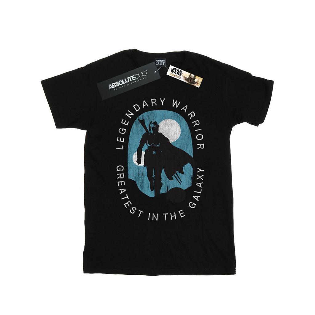 Star Wars Mens The Mandalorian Legendary Warrior Greatest In The Galaxy T-Shirt