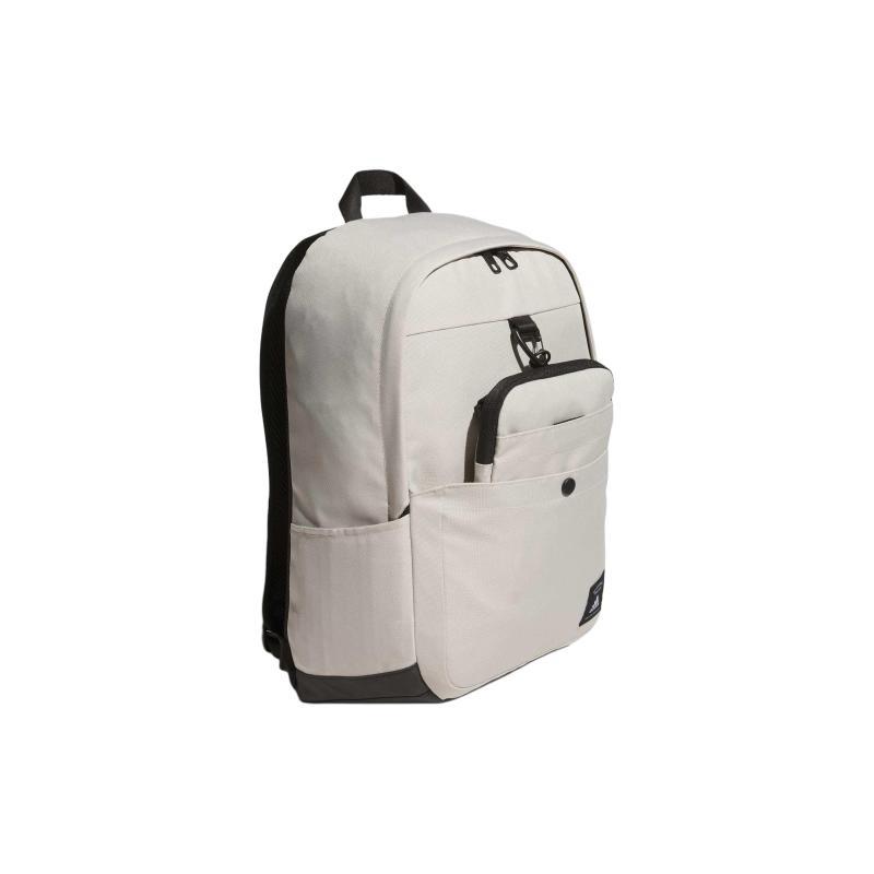 Adidas Recycled Polyester Plain Weave Fabric Backpack Men's Nubby Gray Adidas IS9494