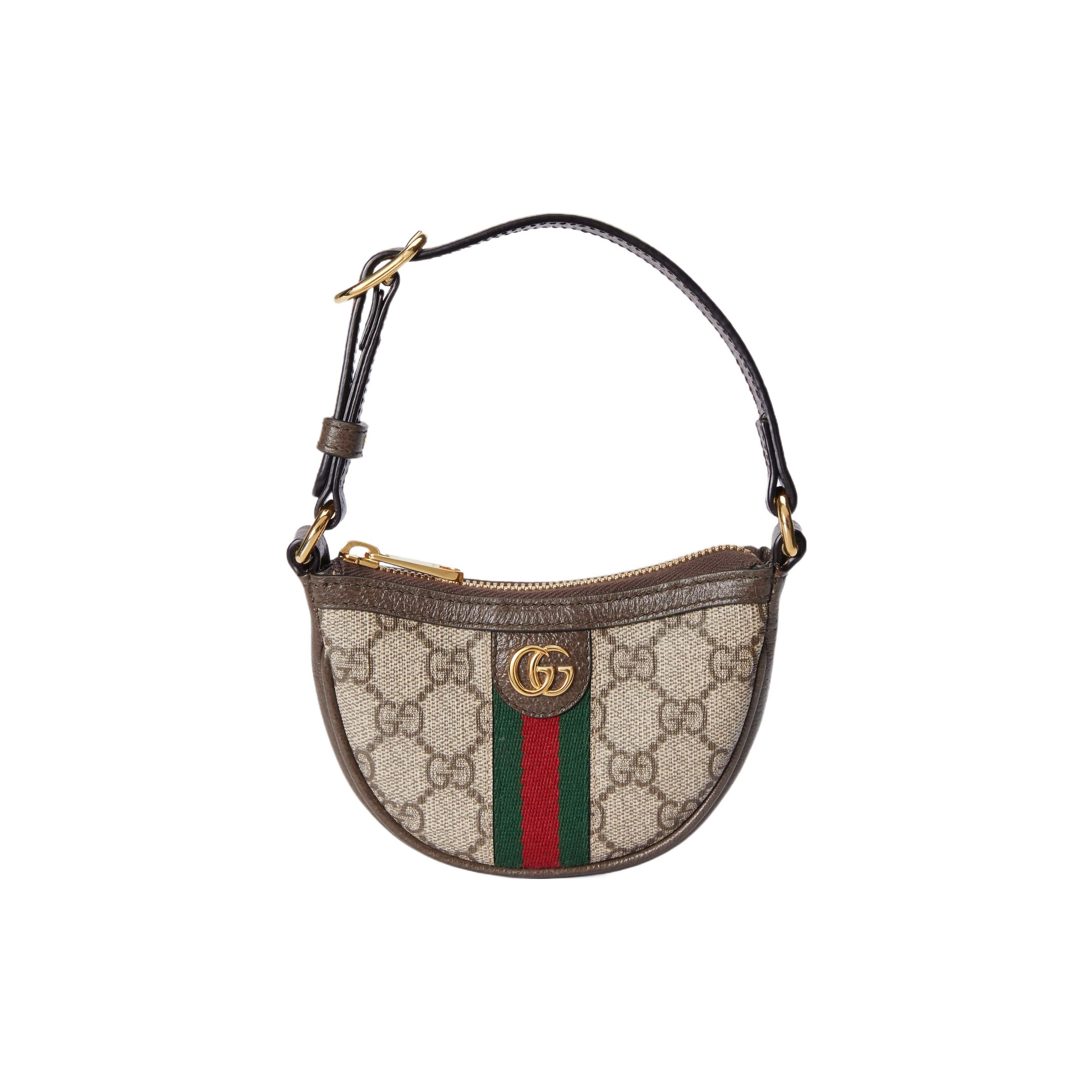 

Gucci Mini Shoulder Bag GG Canvas Web Stripe Gold Hardware Casual Daily Wear 746055-96IWG-8745 Box(Basic Set+Box)