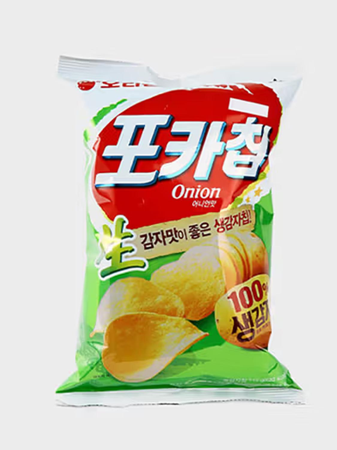 Orion PokaChip Onion Flavor Potato Chips 110g 1ea