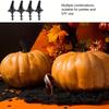 24Pcs Pumpkin Theme Ornament Create Harvest Season Autumn Theme Arrangement Holiday Decoration