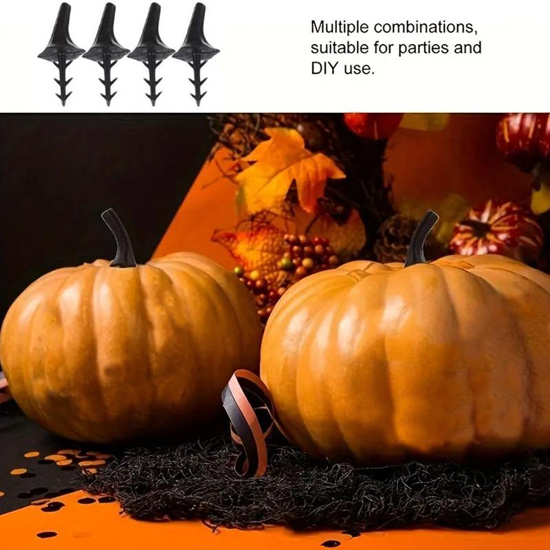 24Pcs Pumpkin Theme Ornament Create Harvest Season Autumn Theme Arrangement Holiday Decoration