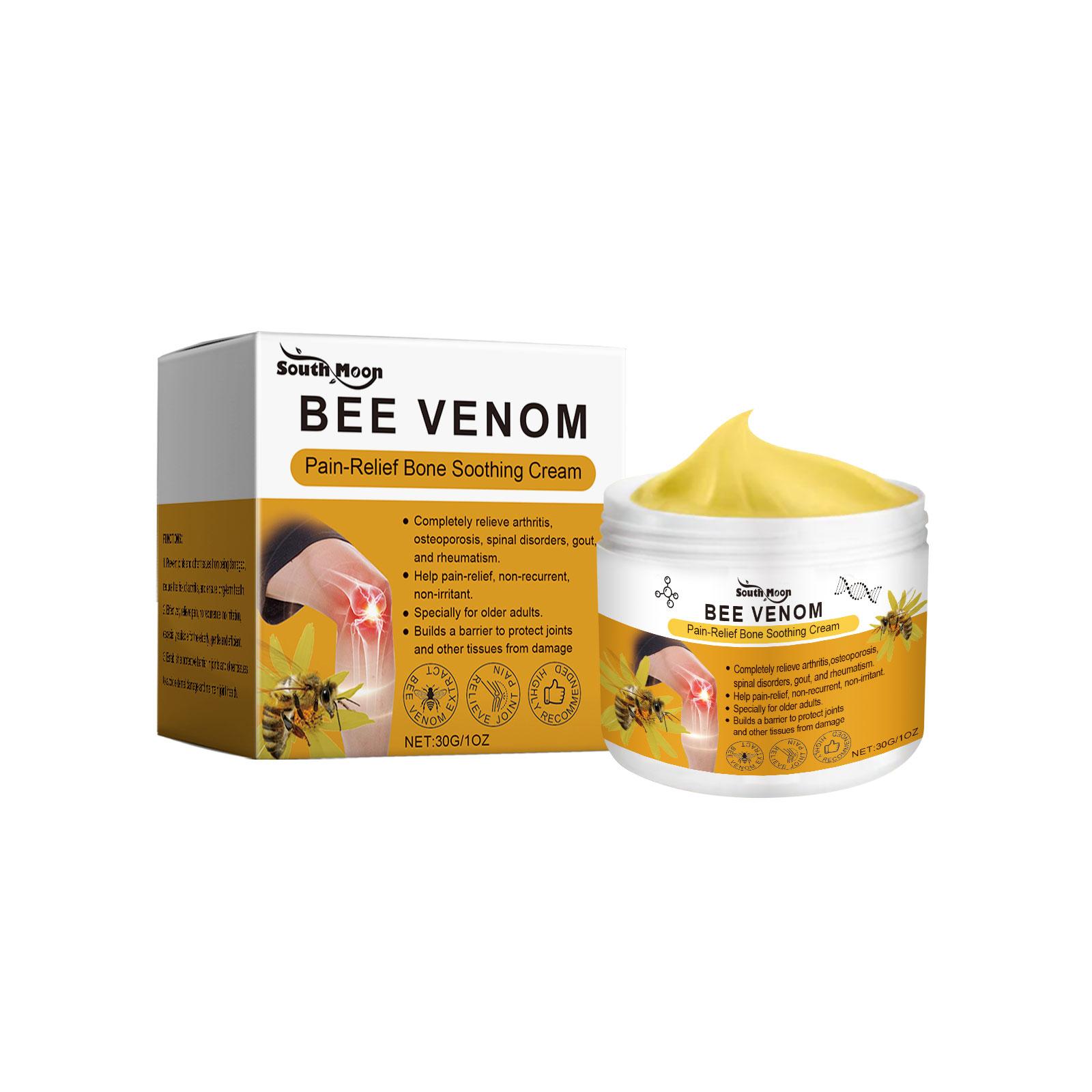 

Крем для суставов South Moon с пчелиным ядом для ежедневного массажа, мягкое увлажнение, комфорт, травяной крем для тела