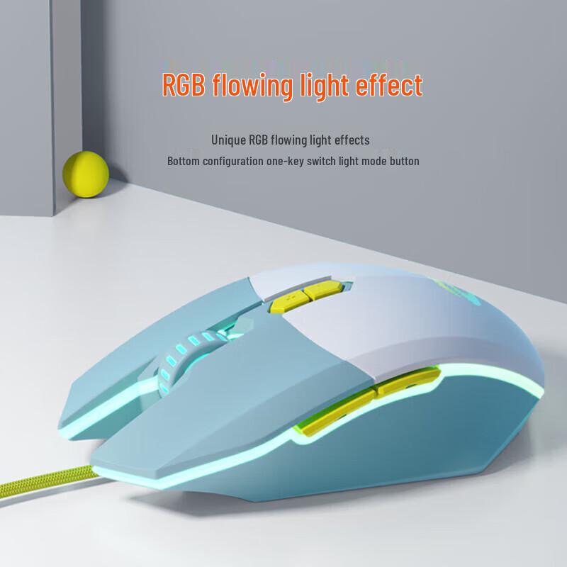 DAREU Wrangler EM910 Leichte RGB Gaming-Maus