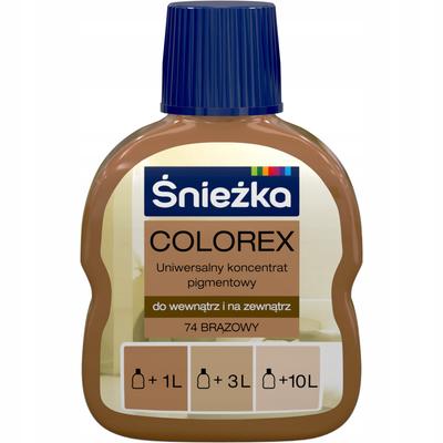 Śnieżka Colorex Coloring Pigment for Paints Brown Matt 100ml