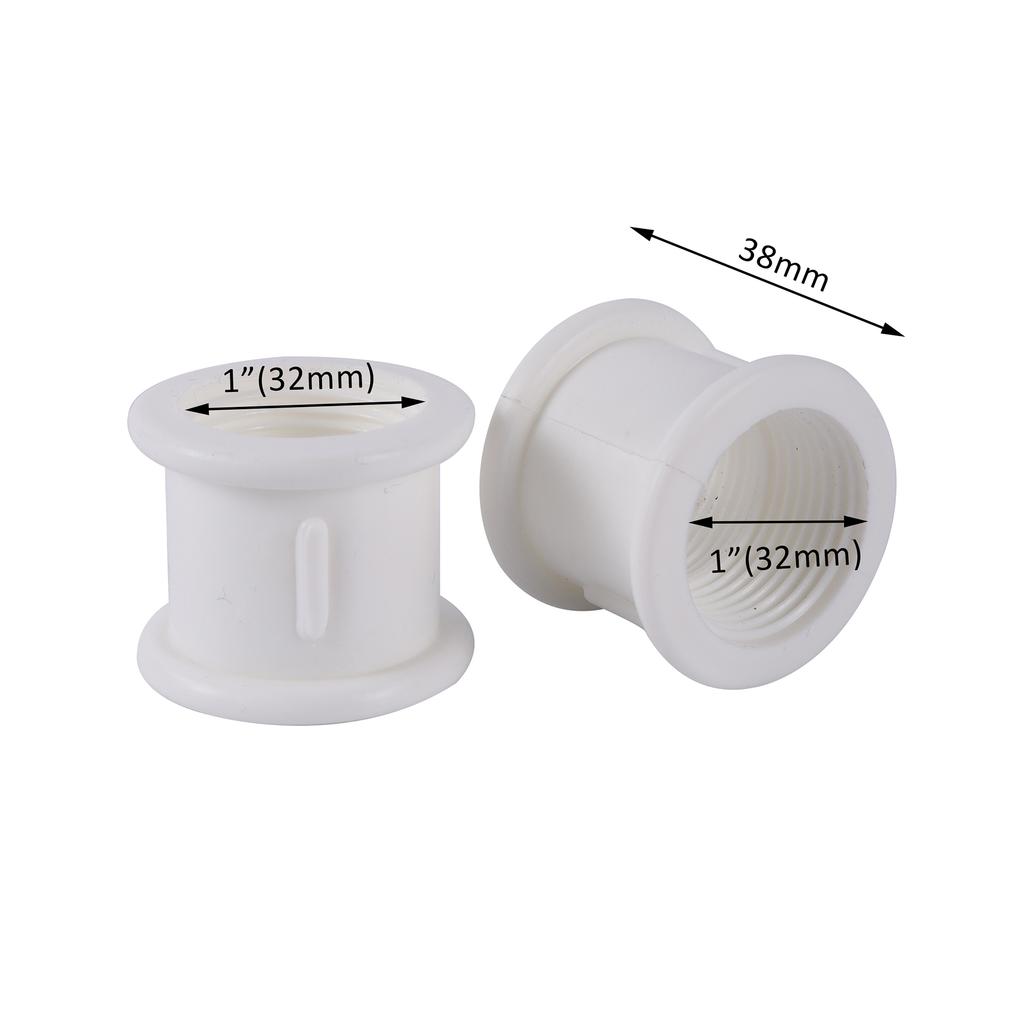 1" 3/4" 1/2"1” Thread Fittings Plastic Fittings Threaded Pipe Fittings Adapter Garden Irrigation Water Fittings