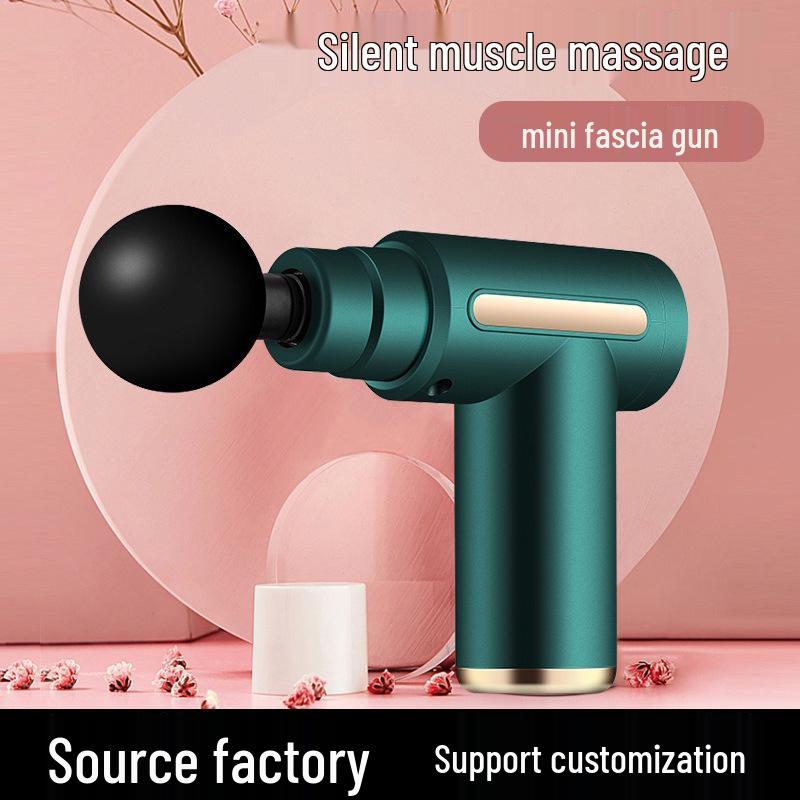

Women s Mini Pocket Fascia Gun: Portable Electric Massager for Muscle Relaxation Button Model