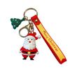 Pendant Santa  Key Fob Ornament Small Pendant Key Chain Bag Charm Car Key Ring Christmas Keychain