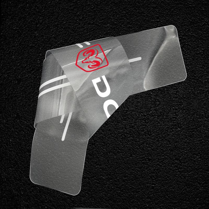 Car Threshold Sticker Scratch Resistant Transparent Film Protector for Dodge Challenger Charger RAM 1500 Stratus Dart Dakota Charger Avengr Durango