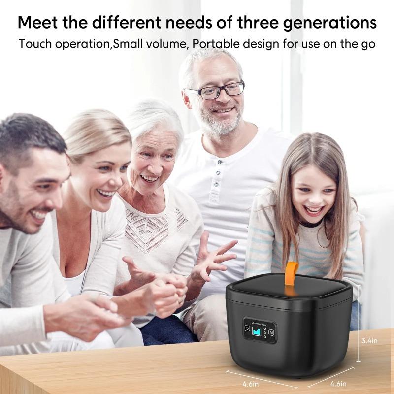 Ultrasonic Cleaning Machine Multi-function High Frequency Vibration Wash Cleaner Jewelry Glasses Watch Dentures Cleaner