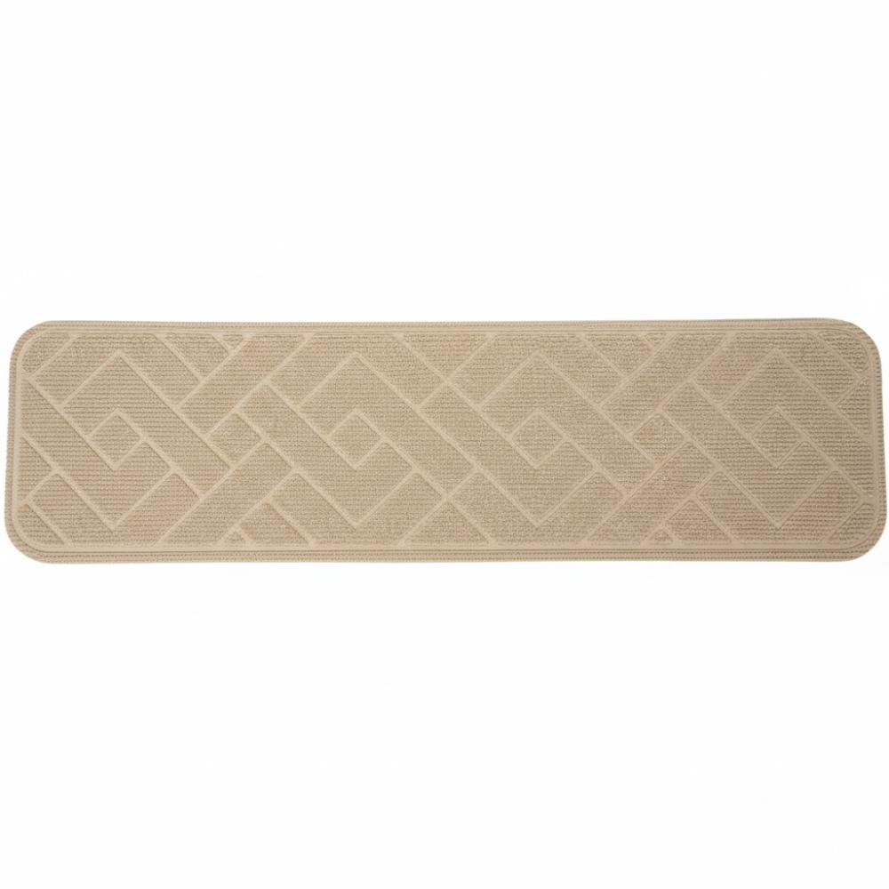 1pc Durable 8x30 Inch Stair Treads Non-Slip TPR Backing Stair Mats Noise Reduction Self-adhesive Stair Runner Rugs Home Decor