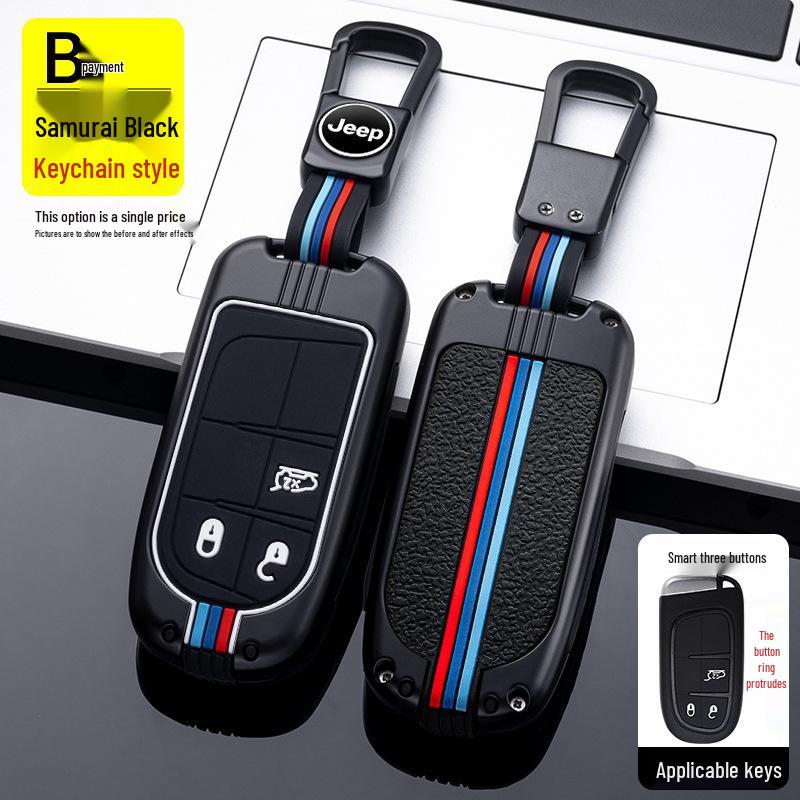 

Чохол для ключа Jeep Compass, Cherokee, Grand Cherokee & Корпус автомобіля Renegade Commander з пряжкою set
