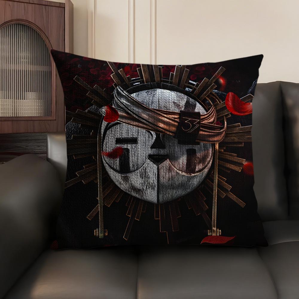 C-Clair Obscurr Expedition 33 Cushion Cover Natural Linen Organic Fabric Double-Sided Printing Sofa Home Decor Gift Pillow Case